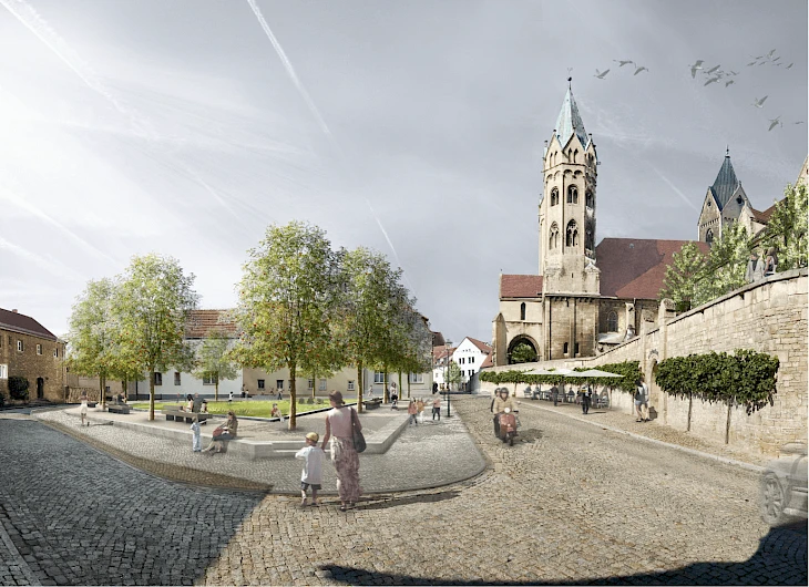 Kirchplatz and Gerichtskellerplatz, Freyburg/Unstrut 6