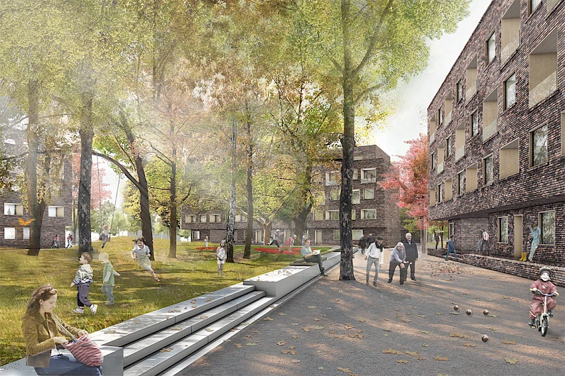 Development Stellingen, Hamburg 4