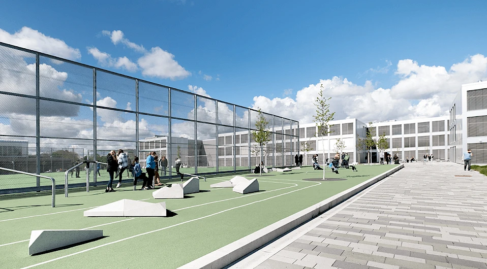 Secondary School Mahlsdorf, Berlin 9