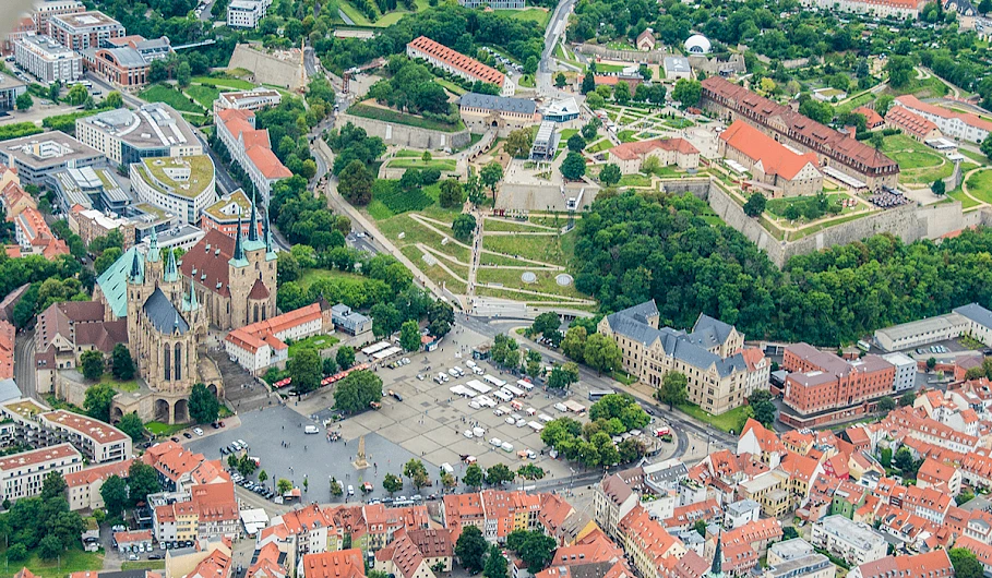 Panoramic Walk Petersberghang, Erfurt 5