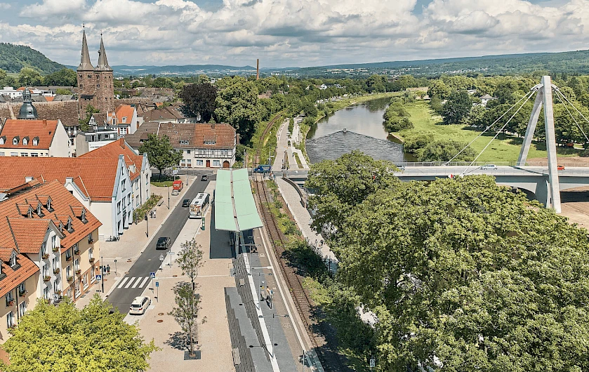 Station area Höxter-Rathaus, Höxter 2