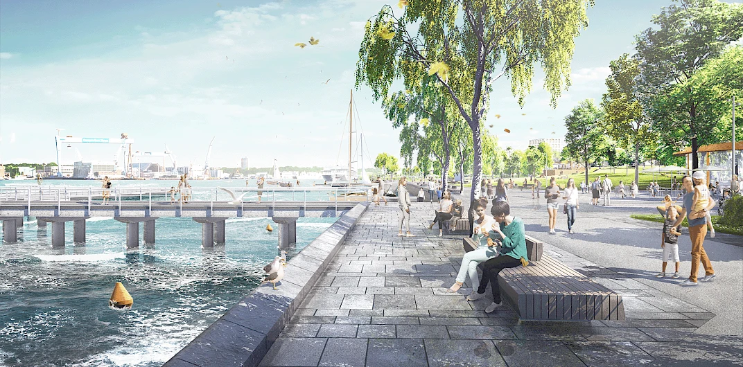 Water front Kiellinie, Kiel 6