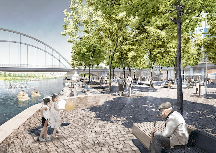 Weser promenade Minden 1