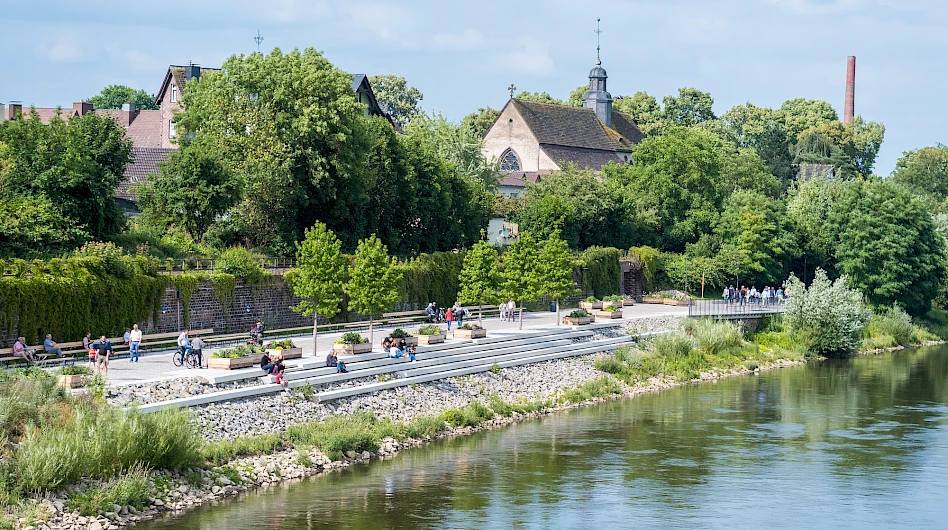 Weser promenade Höxter 5