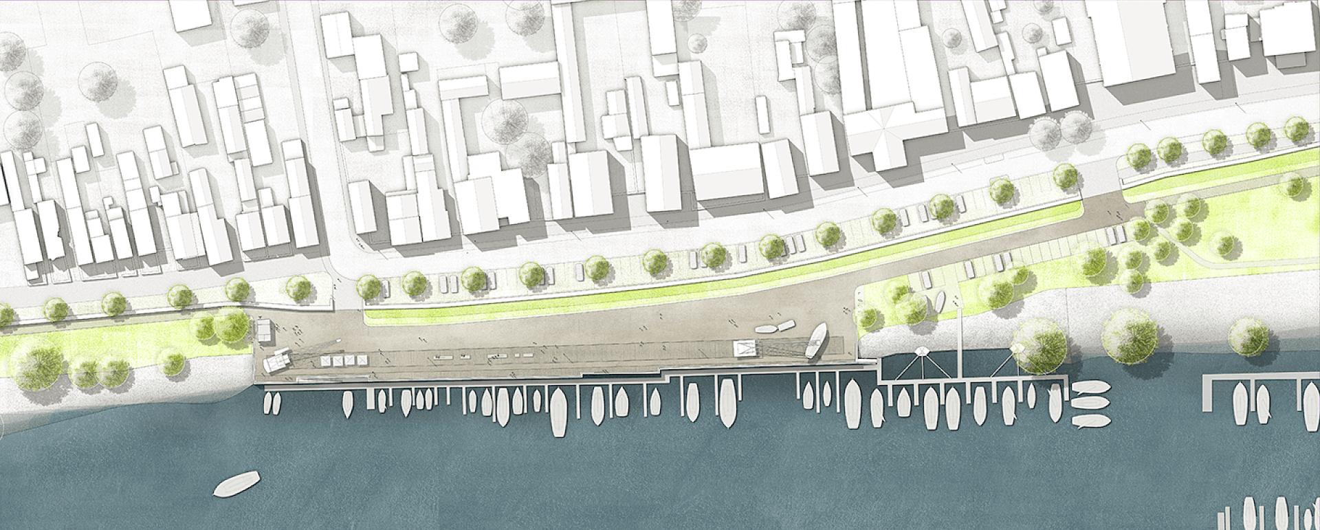 Hafenplatz Hitdorf | Franz Reschke