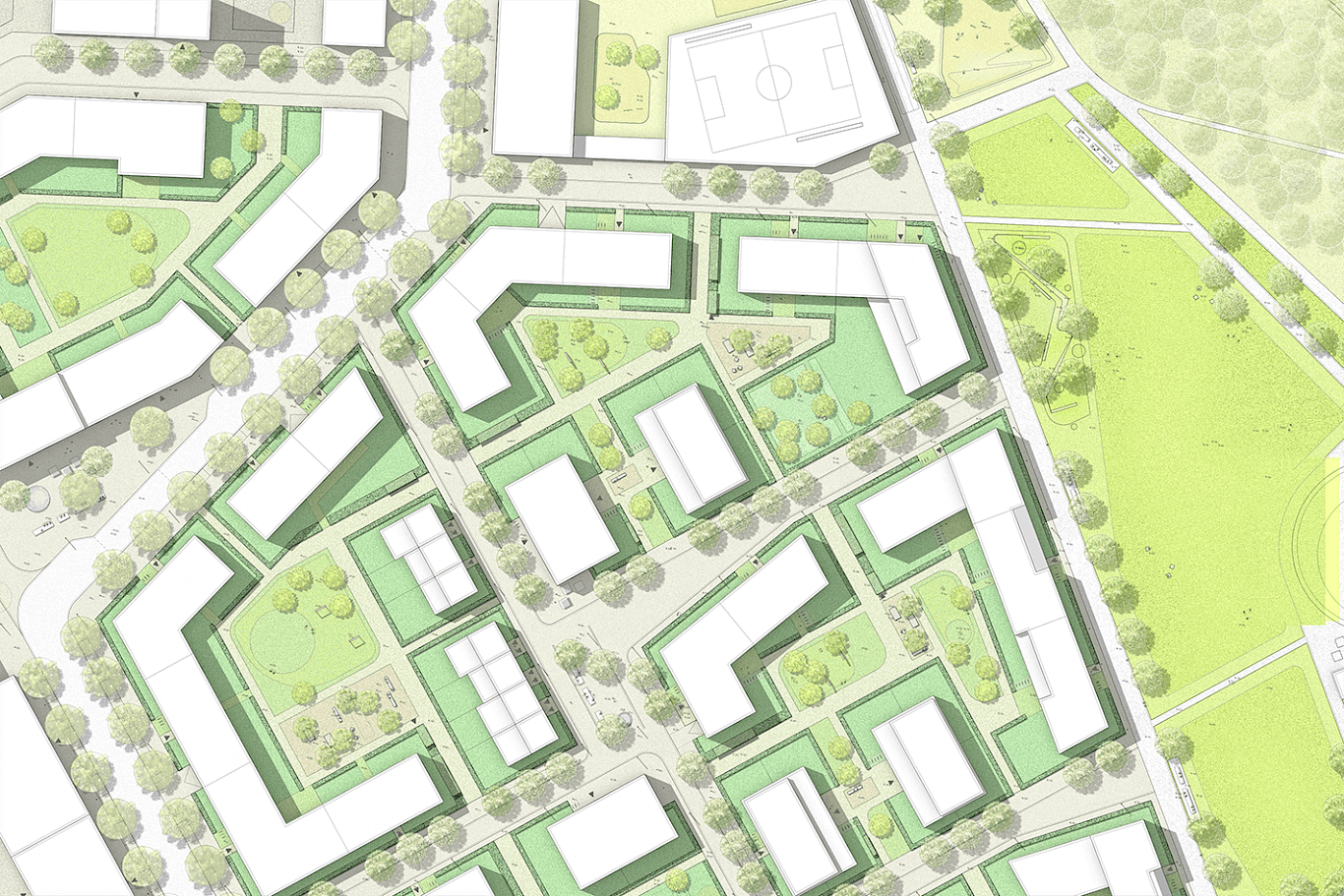 Stadtquartier Hildener Straße | Franz Reschke