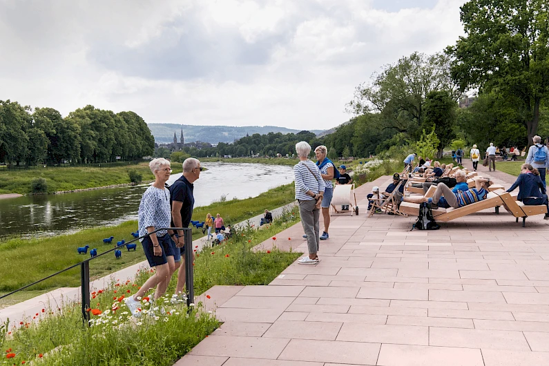Weser promenade Höxter 9