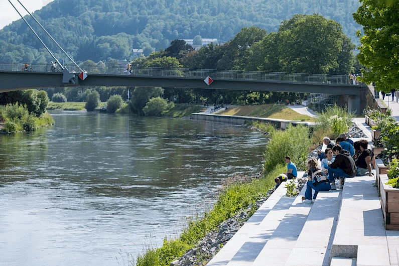 Weser promenade Höxter 5