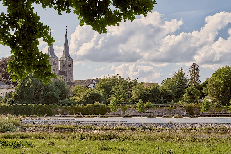Weser promenade Höxter 8