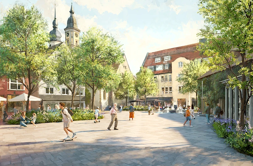 Innenstadt Crailsheim 1